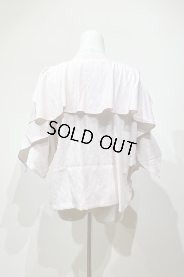 画像4: youmolaugh (ユーモラフ）シャンブレーラッフルプルオーバー pink (4)