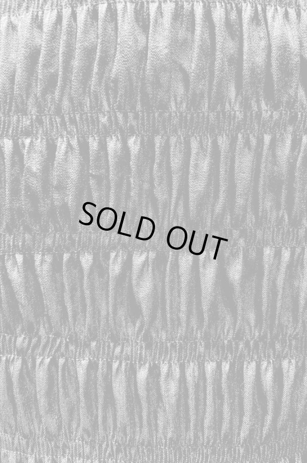 画像2: youmolaugh (ユーモラフ）シャンブレーシャーリングスカート　 black (2)