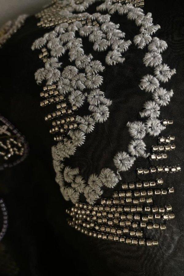 画像3: naokitomizuka (ナオキトミヅカ) Organdy embroidery bag (3)