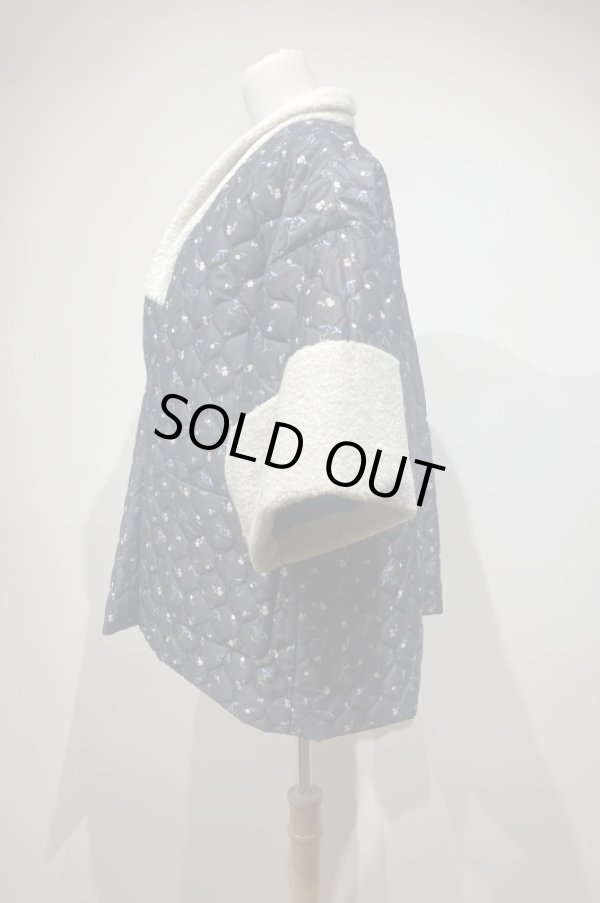 画像3: DECO depuis 1985 FLOWER FLOWER QUILT HAORI　 MALTI WHITE (3)