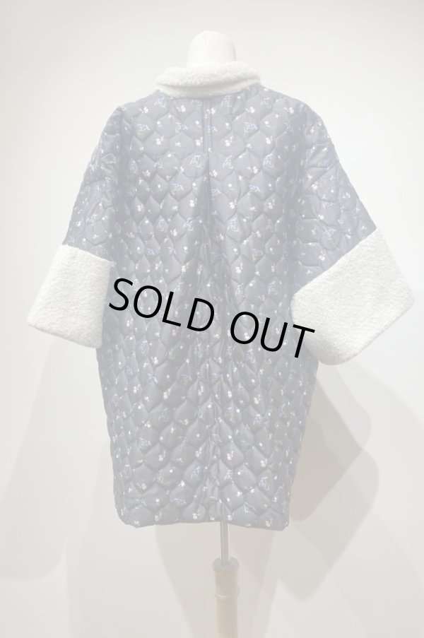 画像4: DECO depuis 1985 FLOWER FLOWER QUILT HAORI　 MALTI WHITE (4)