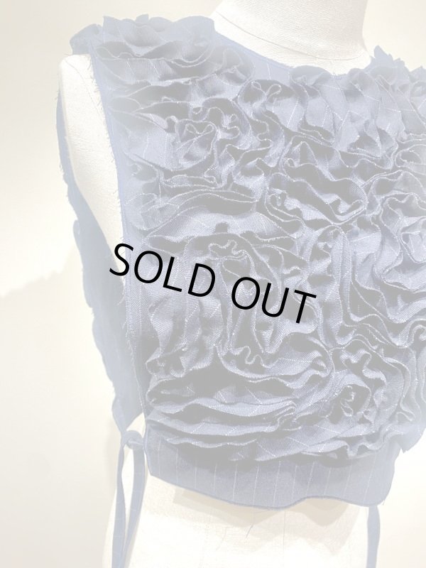 画像9: YuumiARIA  Embroidery stripe vest (9)