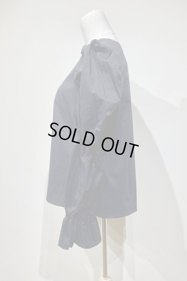 画像3: NON TOKYO PUFF SLEEVE PULLOVER SHIRT black (3)