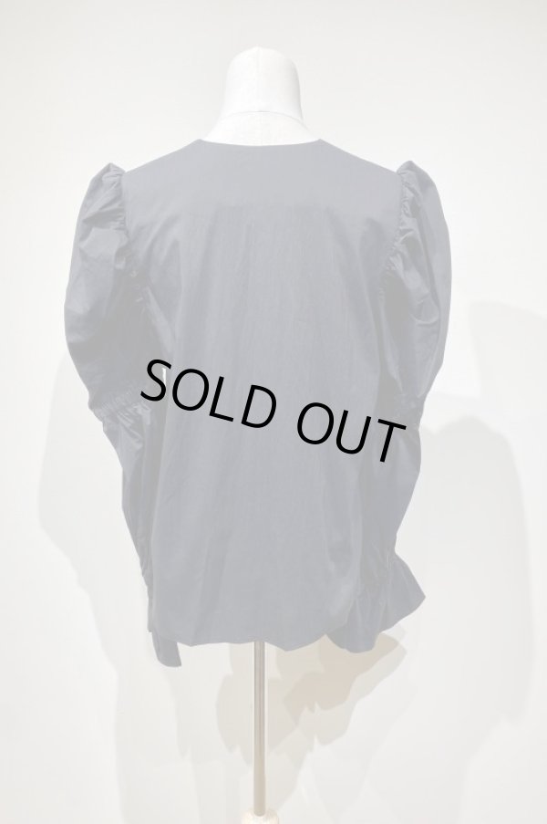 画像4: NON TOKYO PUFF SLEEVE PULLOVER SHIRT black (4)