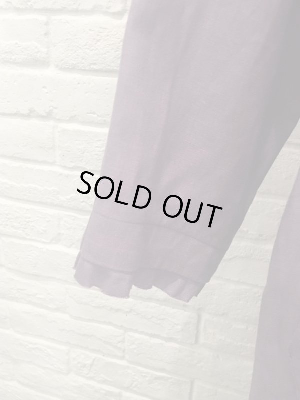 画像7: sowa  (ソーワ)  linen coat viola (7)