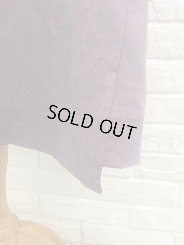 画像8: sowa  (ソーワ)  linen coat viola (8)