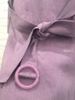 画像10: sowa  (ソーワ)  linen coat viola (10)