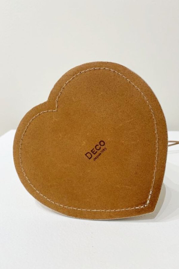 画像5: DECO depuis 1985 (デコ ドゥピュイイチキューハチゴー) HEART BOTTOM BAG nume (5)