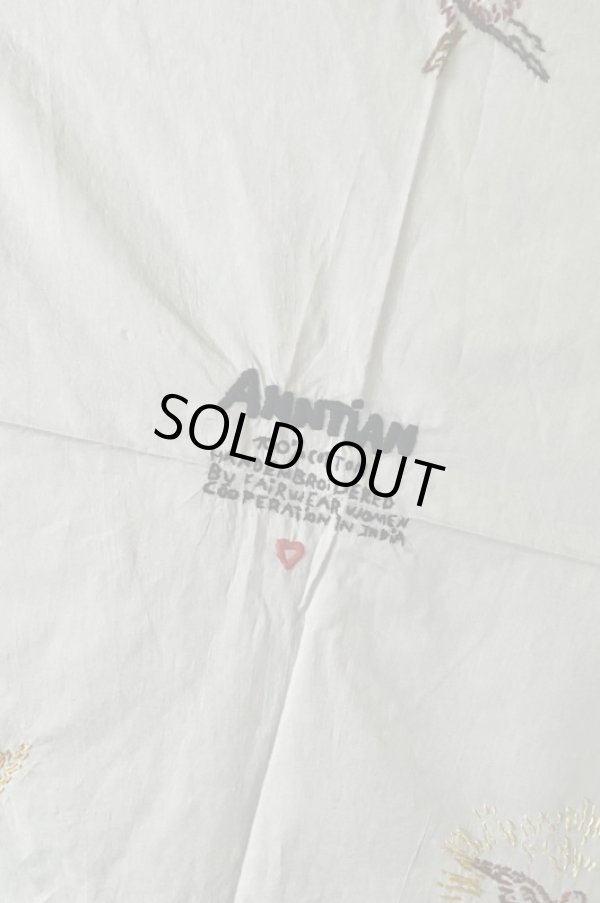 画像6: ANNTIAN（アンティアン）SCARF HANDEMBROIDERED (6)