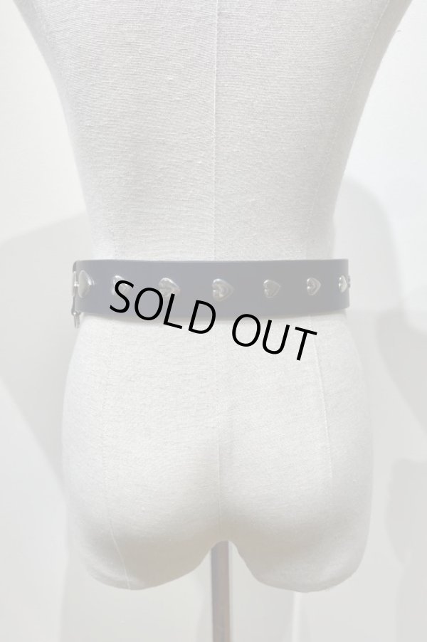 画像5: siiilon The hot girl leather belt　black (5)