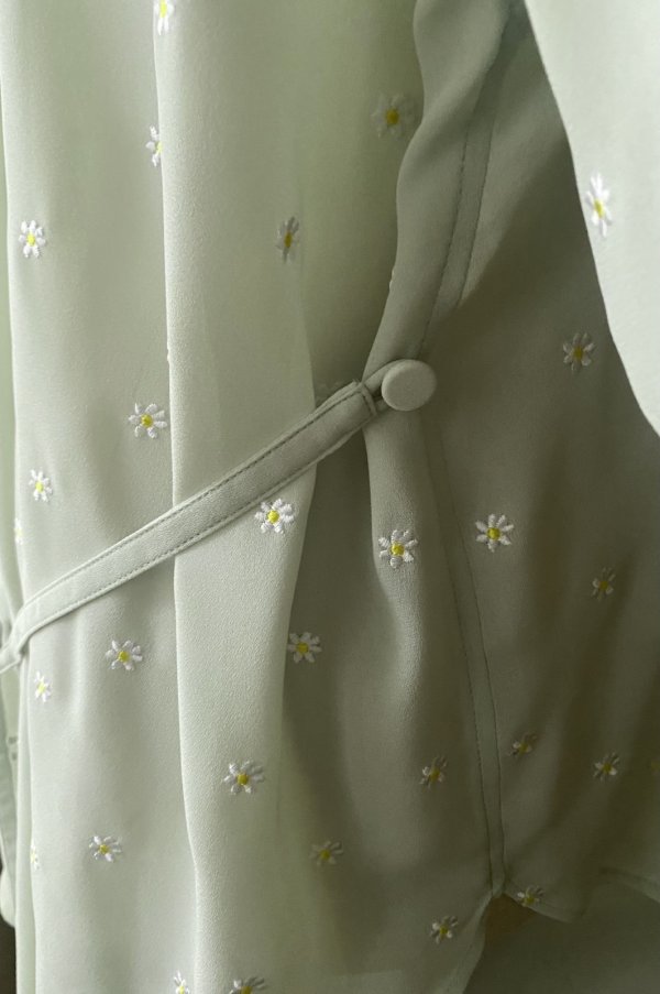 画像2: SOWA Confetti blouse　green (2)