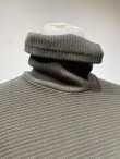 画像8: kengo petit balloon sleeve cotton rib knit  olive (8)