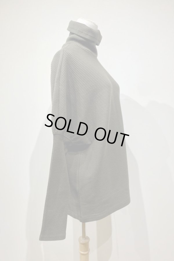 画像3: kengo petit balloon sleeve cotton rib knit  olive (3)