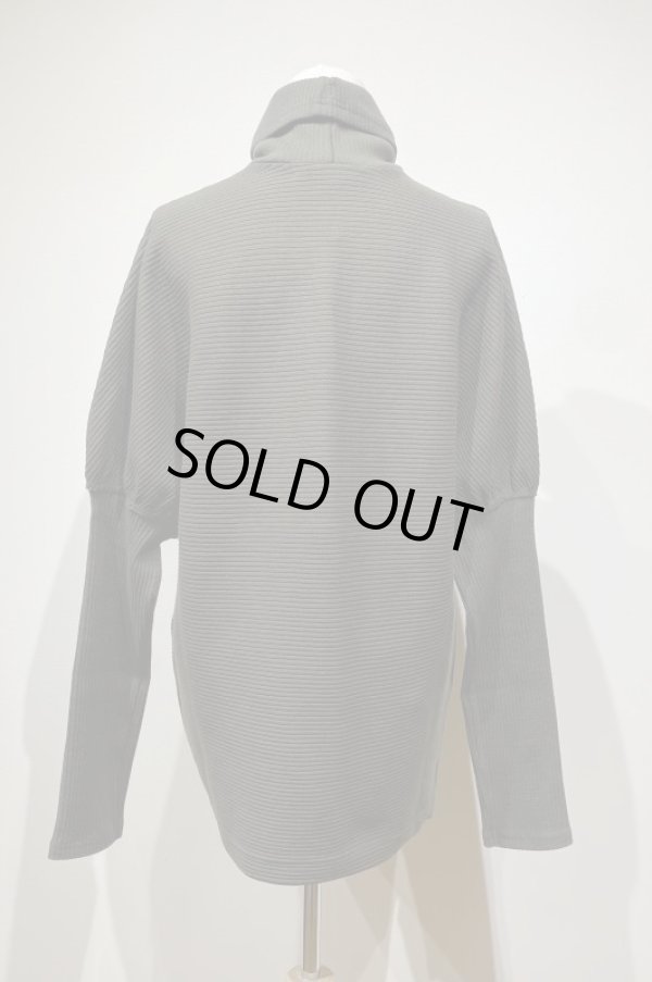 画像4: kengo petit balloon sleeve cotton rib knit  olive (4)