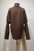 画像1: kengo petit balloon sleeve cotton rib knit  (1)