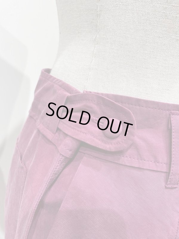 画像4: kengo peach skin waist adjustable work pants (tsubaki) (4)