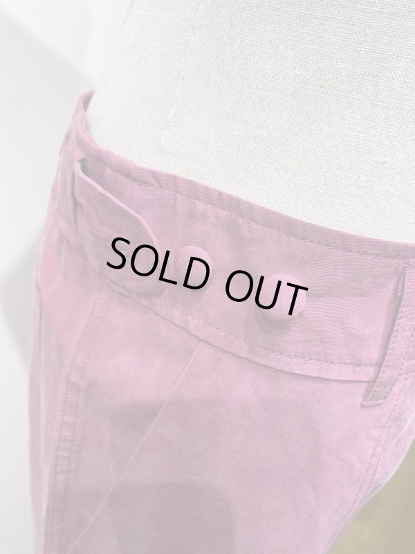 画像5: kengo peach skin waist adjustable work pants (tsubaki) (5)