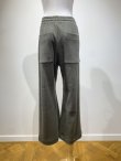 画像3: kengo cotton rib knit flare pants  (3)