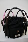 画像12: NON TOKYO 2WAY MULITI POCKET HAND BAG  black (12)