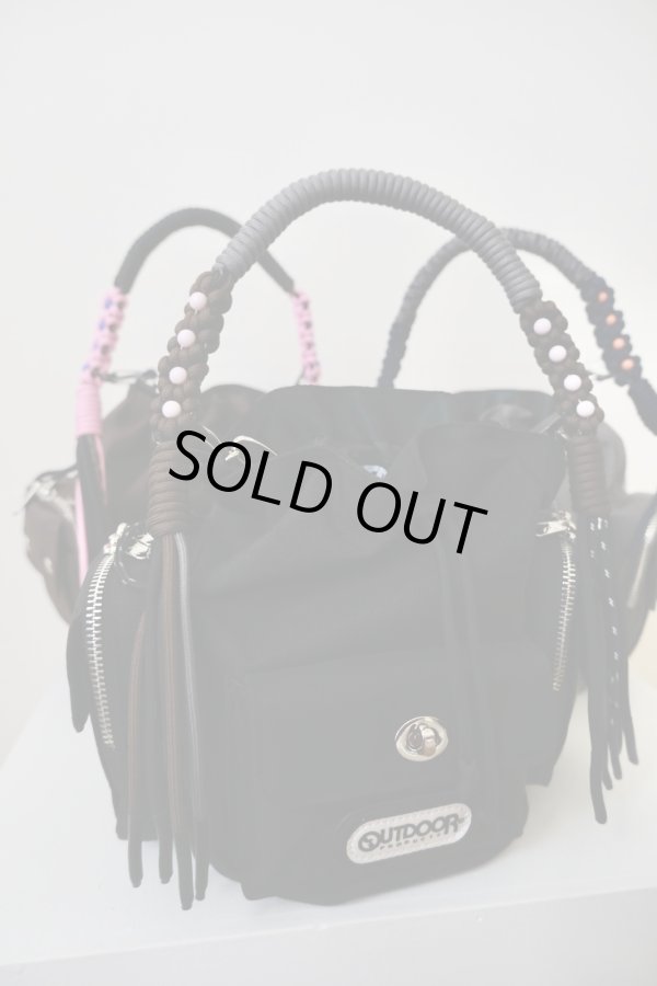 画像12: NON TOKYO 2WAY MULITI POCKET HAND BAG  black (12)