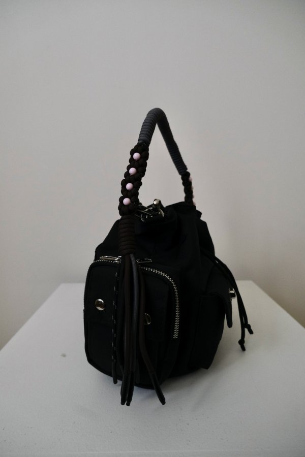 画像2: NON TOKYO 2WAY MULITI POCKET HAND BAG  black (2)