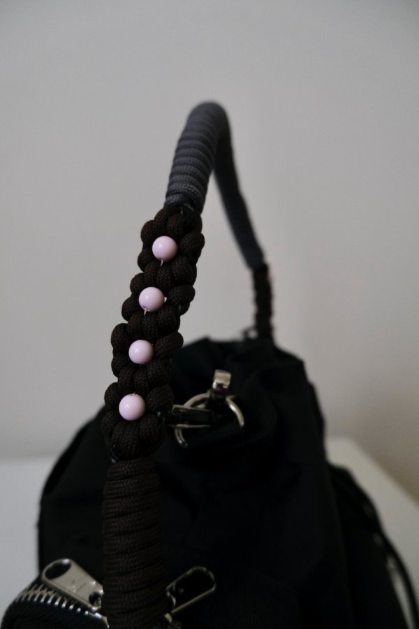 画像3: NON TOKYO 2WAY MULITI POCKET HAND BAG  black (3)