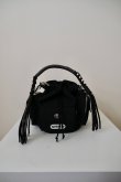 画像8: NON TOKYO 2WAY MULITI POCKET HAND BAG  black (8)