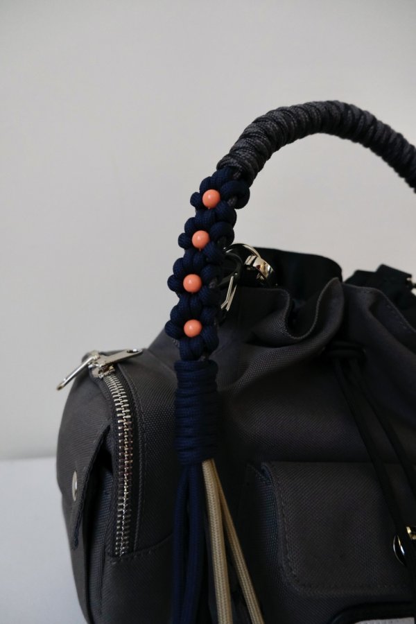 画像6: NON TOKYO 2WAY MULITI POCKET HAND BAG  grey (6)