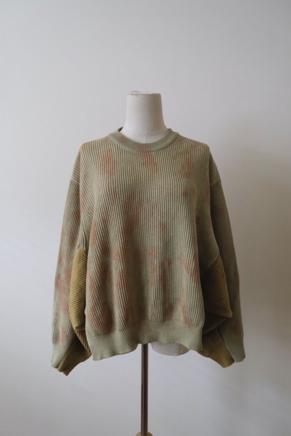 画像1: ANNTIAN（アンティアン）RIB KNITSWEATER (1)
