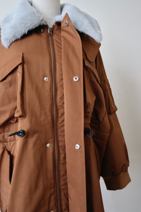 画像7: NON TOKYO LONG DONKEY JACKET brown (7)