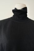 画像3: NON TOKYO SHEER HIGH NECK L/S T-SHIRT black (3)