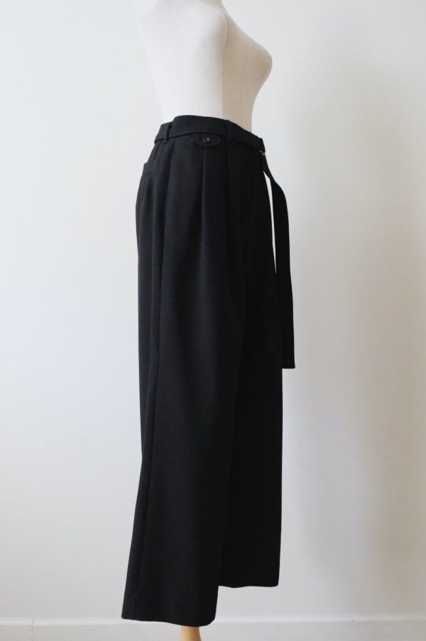 画像2: SIIILON  EAZY classic pants black 2size (2)