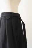 画像6: SIIILON  EAZY classic pants black 2size (6)