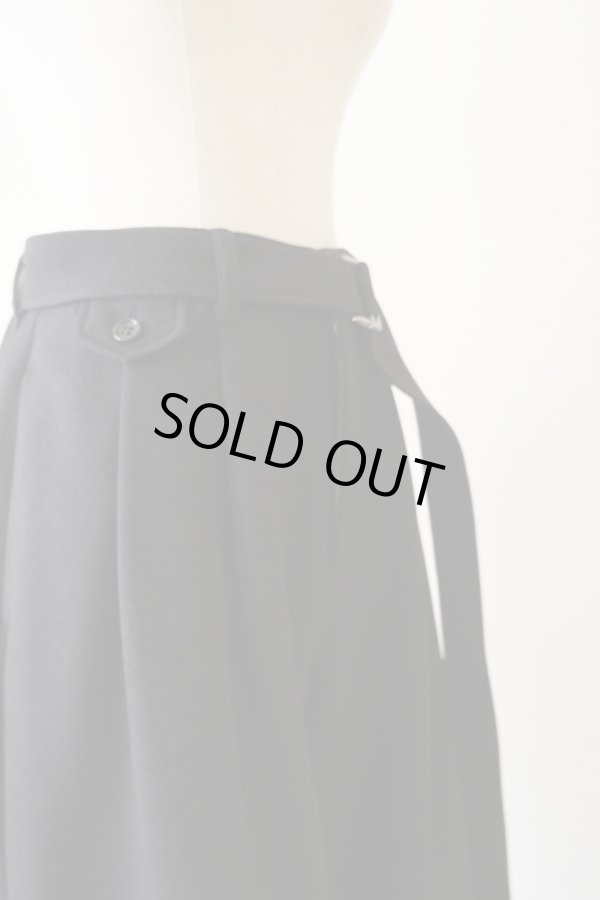 画像6: SIIILON  EAZY classic pants black 2size (6)