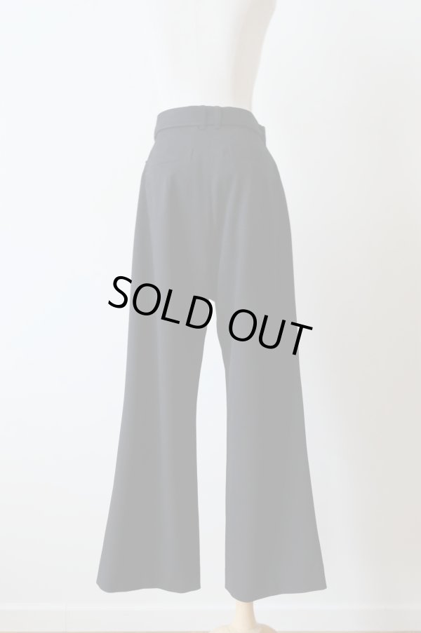 画像1: SIIILON  EAZY classic pants black 2size (1)