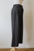 画像2: SIIILON  EAZY classic pants DARK GRAY 2size (2)