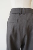 画像6: SIIILON  EAZY classic pants DARK GRAY 2size (6)