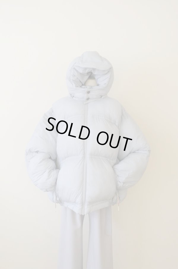 画像1: SIIILON  Animal free bubble down jacket  dust aqua (1)