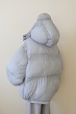 画像2: SIIILON  Animal free bubble down jacket  dust aqua (2)