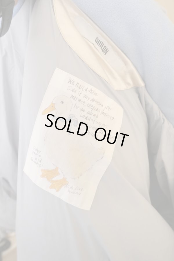 画像5: SIIILON  Animal free bubble down jacket  dust aqua (5)