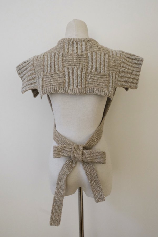 画像3: DECO depuis 1985  DOUBLE MILL VEST　BEIGE MIX  (3)