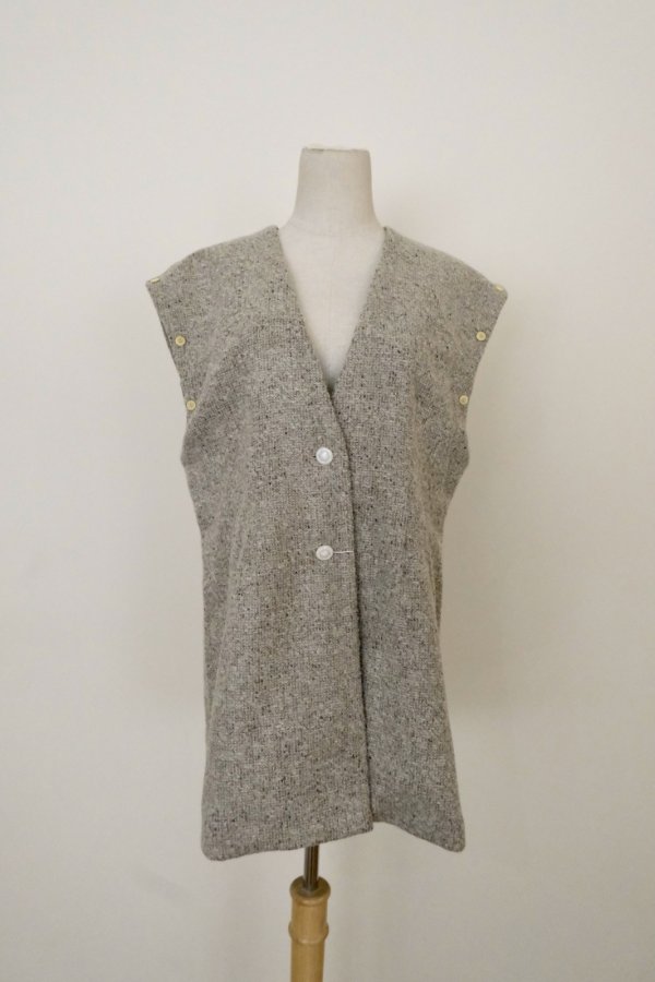 画像7: DECO depuis 1985  NEP TWEED 2WAY JACKET beige (7)