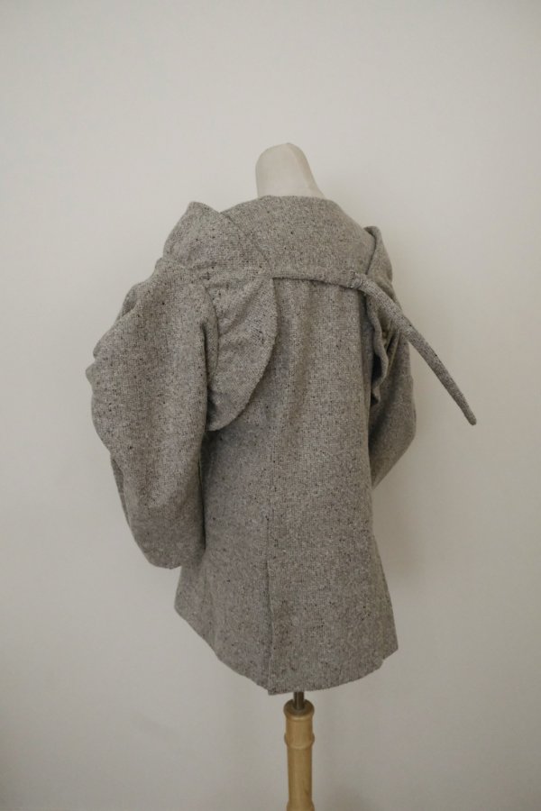 画像3: DECO depuis 1985  NEP TWEED 2WAY JACKET beige (3)