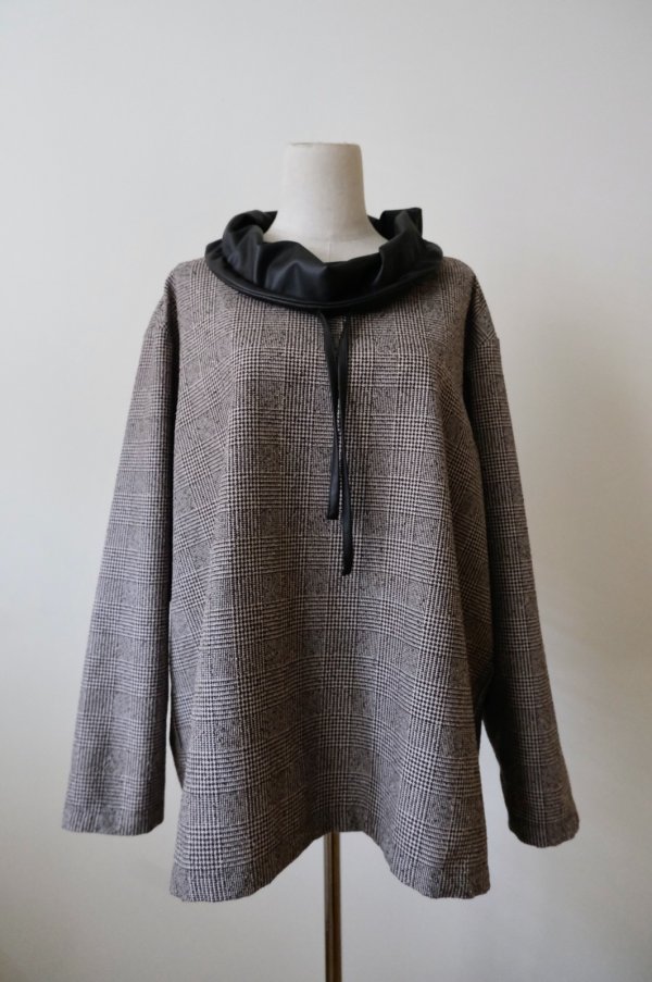 画像4: JUN OKAMOTO 北風と静かに会話するためのトップス brown (4)