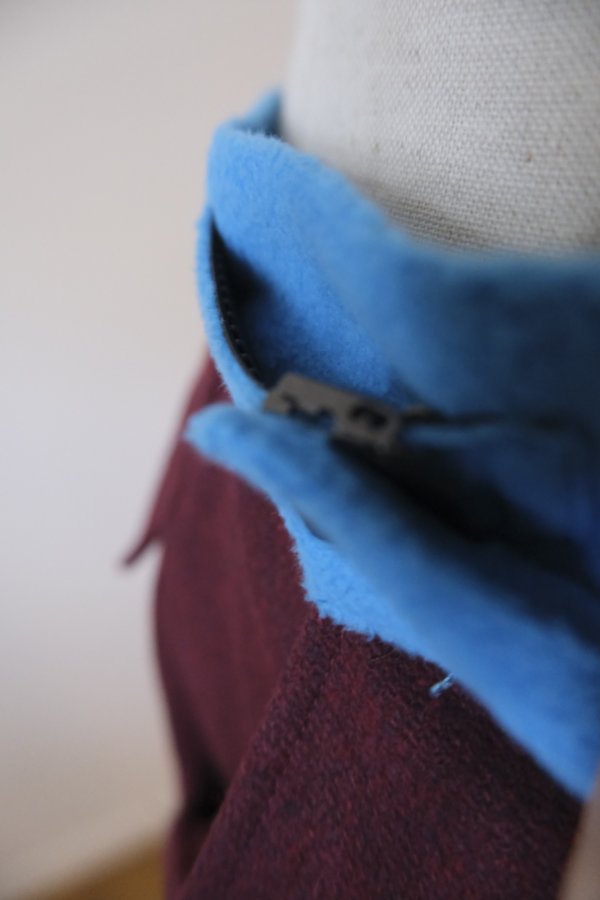 画像8: NON TOKYO WOOL LONG SKIRT　wine (8)