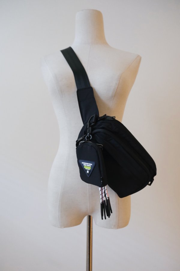 画像2: NON TOKYO 2WAY WAIST POUCH　black (2)
