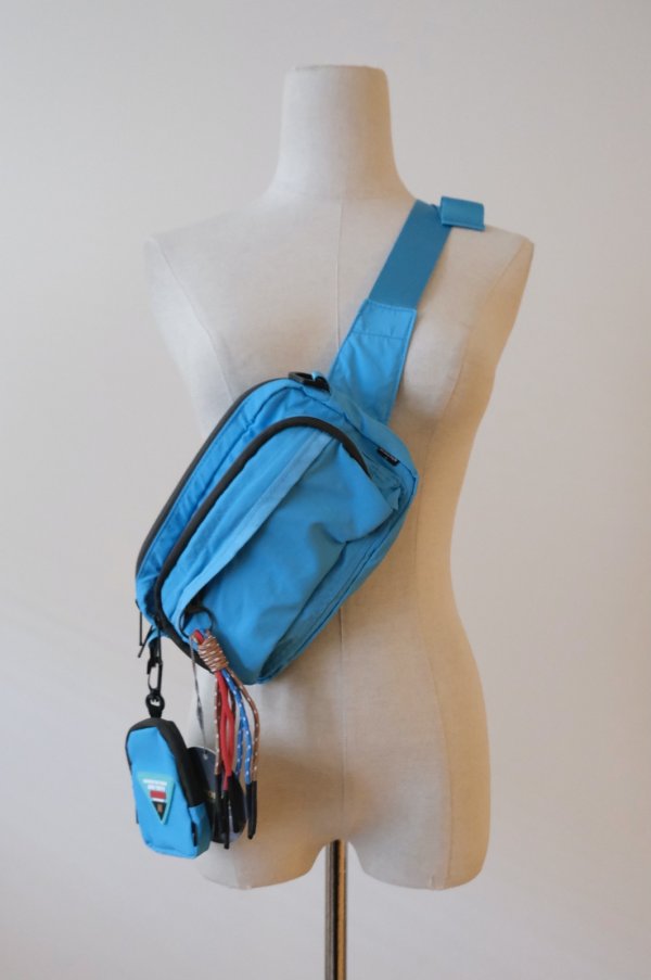 画像1: NON TOKYO 2WAY WAIST POUCH　blue (1)
