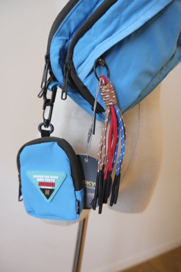 画像2: NON TOKYO 2WAY WAIST POUCH　blue (2)