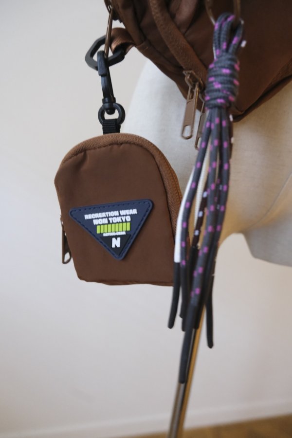 画像2: NON TOKYO 2WAY WAIST POUCH　brown (2)