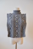 画像1: MICHAELA BUERGER  LOLA roll neck collar grey (1)
